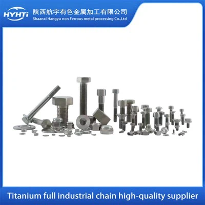 Titananslutningar och fästelement